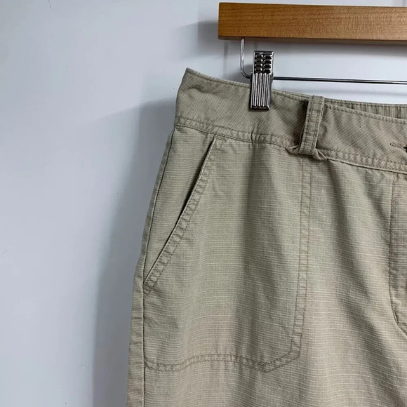 Woolrich Women's Cargo Capri Cotton Roll Up Pants Size‎ 14 - Picture 3 of 12